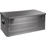 Aluminium box | L900xB490xH380mm 140 l | met klapdeksel en cilinderslot - 9000447954