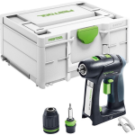 Festool C 18 Li-Basic Accuschroefboormachine | zonder accu&apos;s en lader