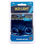 IKZI Light wiellicht Spinning light 20 led batterij - Blauw
