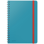 Leitz Cosy Notitieboek Met Spiraalbinding, Voor Ft B5, Gelijnd, Blauw