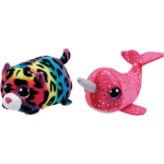 ty - Knuffel - Teeny &apos;s - Jelly Leopard & Nelly Narwhal