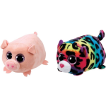 ty - Knuffel - Teeny &apos;s - Curly Pig & Jelly Leopard