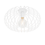QAZQA Design plafondlamp wit 39 cm - Johanna