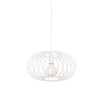 QAZQA Design hanglamp wit - Johanna