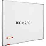 Smit Visual Magnetisch ecologisch whiteboard Softline - Gelakt