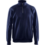 Blaklader Sweatshirt met halve rits zonder zakken 3369 - donkergrijs