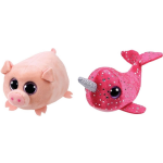 ty - Knuffel - Teeny &apos;s - Curly Pig & Nelly Narwhal