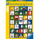 Ravensburger Bookcover Puzzel 65 Jaar Nijntje - 1000 Stukjes