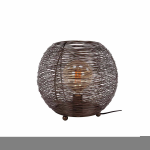 Hoyz - Tafellamp Web Nikkel - Industrieel - 30x30x26 - Zwart
