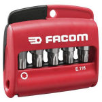 Facom Combinatieset van 10 Torx Plus® bits 1/4" - serie 1 - 25 mm + bithouder