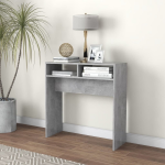 Vidaxl Wandtafel 78x30x80 Cm Spaanplaat Beton - Gris