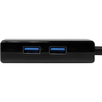 Startech USB 3.0 naar gigabit netwerk adapter met ingebouwde 2-poorts USB hub