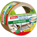 Tesa 56450 56450-00 Dubbelzijdige tape ECO FIXAtION (l x b) 5 m x 50 mm 5 m - Beige