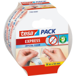 Tesa 57804 57804-00-01 Pakband pack Express Transparant (l x b) 50 m x 50 mm 50 m