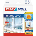 Tesa 05432-00 Isoleerfolie geschikt voor enkel glas moll thermo Cover Transparant (l x b) 4 m x 1.5 m 4 m