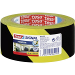 Tesa 58130-00-00 58130-00-00 Markeringstape Geel, (l x b) 66 m x 50 mm 66 m - Zwart