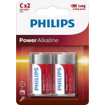 Philips 2 Stuks (1 Blister A 2st) - Power C/lr14 Alkalinebatterij