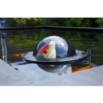 Velda Floating Fish Dome Doorkijkbol M - Zwart