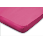Elegance Topper Hoeslaken Jersey Katoen Stretch - Fuchsia 90x210/220 - 100x200cm - Roze