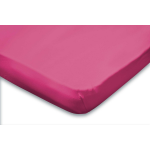 Elegance Topper Hoeslaken Jersey Katoen - Fuchsia 160x210/220cm - Roze