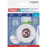 Tesa 77744-00000-00 Montagetape POWERBOND (l x b) 1500 mm x 19 mm 1.5 m - Wit