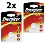 Energizer 2 Stuks (2 Blister A 1st) Cr2025 3v Lithium Knoopcel Batterij