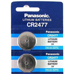 Panasonic 2 Stuks - Professional Cr2477 P120 3v 1000mah Lithium Knoopcel