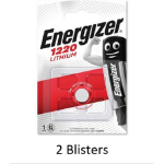 Energizer 2 Stuks (2 Blisters A 1 Stuk) Lithium Cr1220 3v