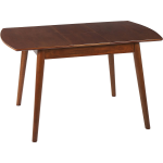 Beliani Toms - Verlengbare Tafel-donkere Houtkleur-mdf - Marrón