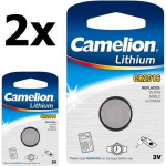 Camelion 2 Stuks - Cr2016 Professional Electronics 3v 90mah Lithium Knoopcel