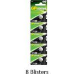 GP 40 Stuks (8 Blisters A 5 Stuks) Lithium Cr1220 3v