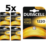 Duracell 5 Stuks - Cr1220 3v 36mah Lithium Batterij