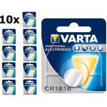 Varta Cr1616 55mah 3v Lithium Knoopcel Professional Electronics - 10 Stuks