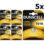 Duracell 5 Stuks Cr1616 Lithium Batterij