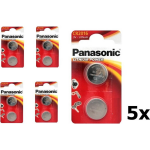Panasonic 10 Stuks (5 Blisters A 2st) - Cr2016 Professional Electronics 3v 90mah Lithium Knoopcel