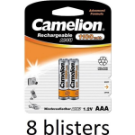 Camelion Oplaadbare Batterij Aaa 1100mah - 16 Stuks