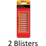 Kodak 20 Stuks(2 Blisters A 10 St) Zinc Super Heavy Duty Aaa