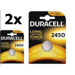 Duracell 2 Stuks Cr2450 3v Lithium Knoopcelbatterij