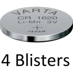 Varta 4 Stuks (4 Blisters A 1 St) Cr1620 Wegwerpbatterij Lithium