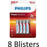 Philips 32 Stuks (8 Blisters A 4 St) Power Alkaline Aaa