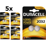 Duracell 10 Stuks (5 Blister A 2st) Cr2032 3v Lithium Knoopcel Batterij