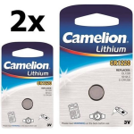 Camelion 2 Stuks (2 Blister A 2st) Cr1220 3v 40mah Lithium Knoopcelbatterij