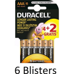 Duracell 36 Stuks (6 Blisters A 6 St) Batterijen Aaa