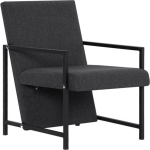 Vidaxl Fauteuil Stof - Grijs