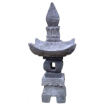 Pagode 1-dak 4punt Lavasteen L60b30 Cm Stone-lite