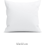 Zo Home Satinado Kussensloop Katoen Satijn - White 50x50cm