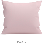 Zo Home Satinado Kussensloop Katoen Satijn - Shady Pink 80x80cm - Roze