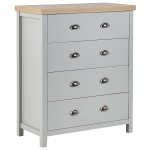 Beliani Clio - Commode--vezelplaat - Grijs