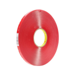 3M™ 4905F256 7000072267 Dubbelzijdige tape Transparant (l x b) 66 m x 25 mm 66 m