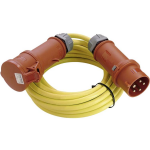 as - Schwabe 60727 Stroom Verlengkabel 32 A 50.00 m - Geel